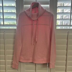 Crown & Ivy Soft Pink Cowl Neck Sweater